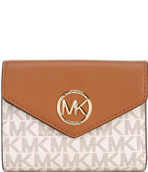 diamond member michael kors wallet